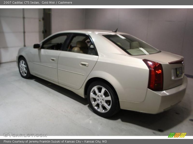 Gold Mist / Cashmere 2007 Cadillac CTS Sedan