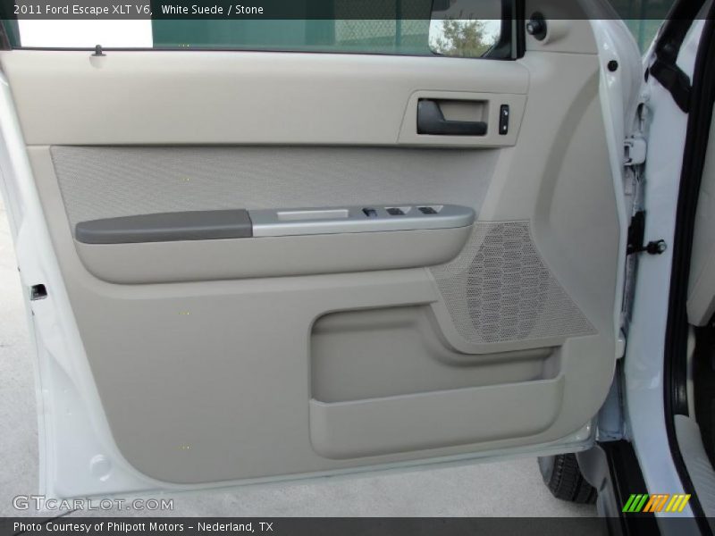 White Suede / Stone 2011 Ford Escape XLT V6