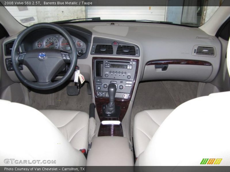 Barents Blue Metallic / Taupe 2008 Volvo S60 2.5T