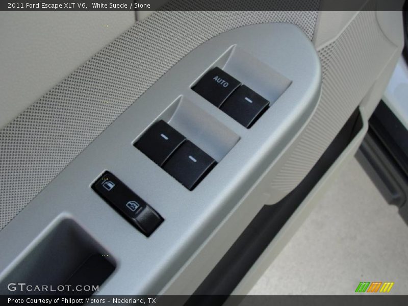 White Suede / Stone 2011 Ford Escape XLT V6