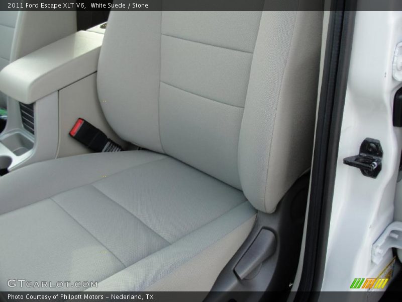 White Suede / Stone 2011 Ford Escape XLT V6