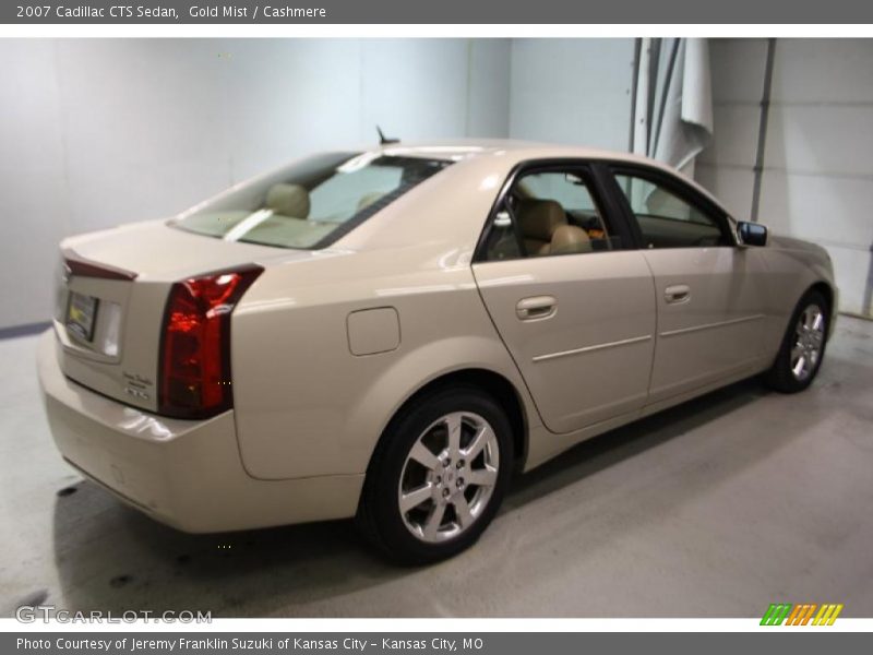Gold Mist / Cashmere 2007 Cadillac CTS Sedan
