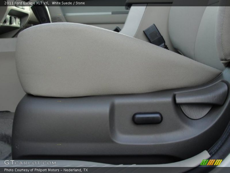 White Suede / Stone 2011 Ford Escape XLT V6