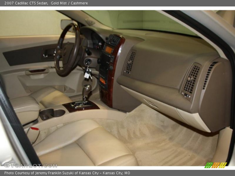 Gold Mist / Cashmere 2007 Cadillac CTS Sedan