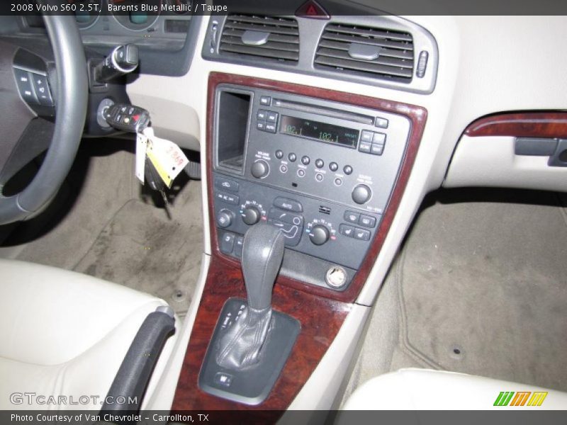 Barents Blue Metallic / Taupe 2008 Volvo S60 2.5T