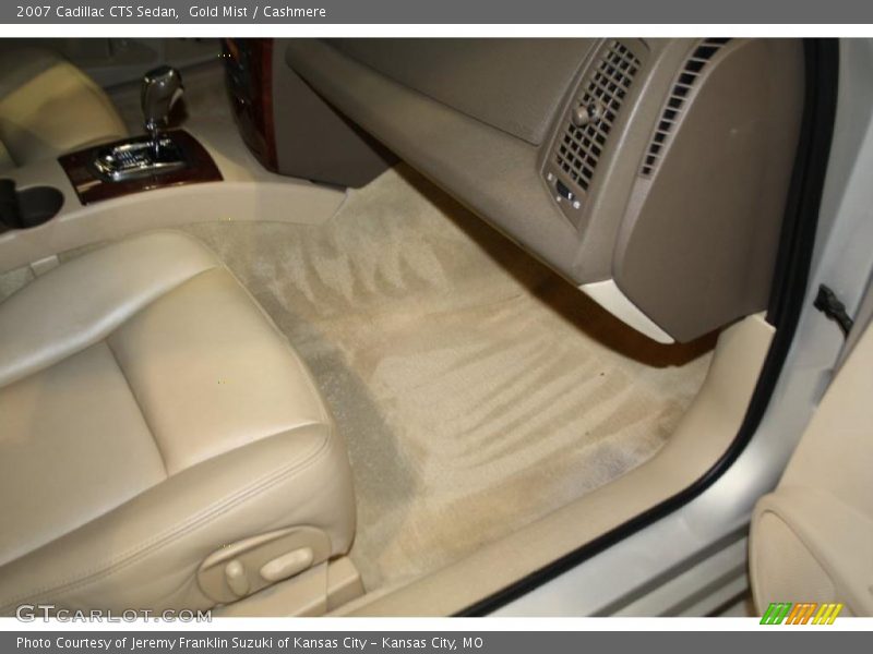 Gold Mist / Cashmere 2007 Cadillac CTS Sedan