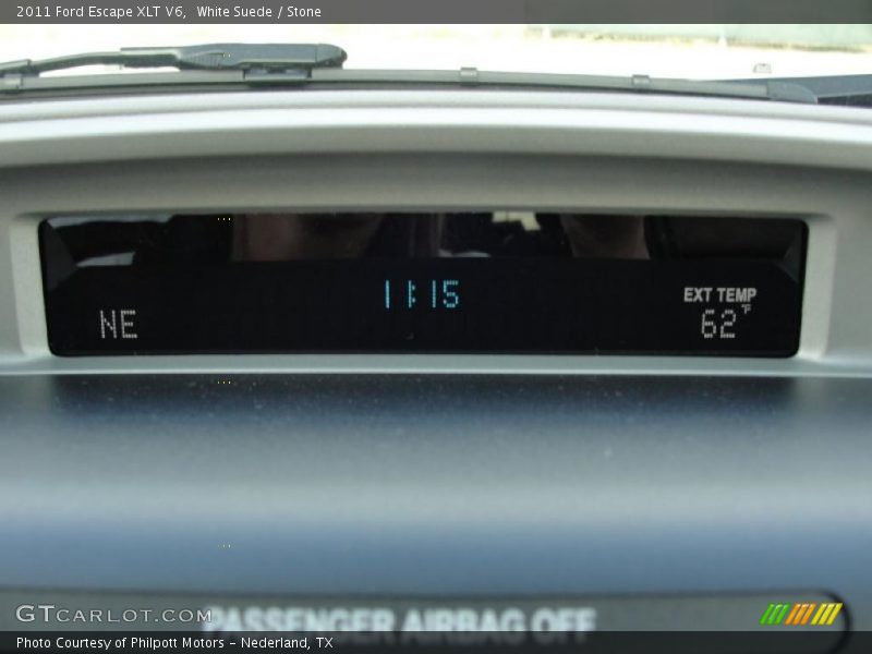 White Suede / Stone 2011 Ford Escape XLT V6