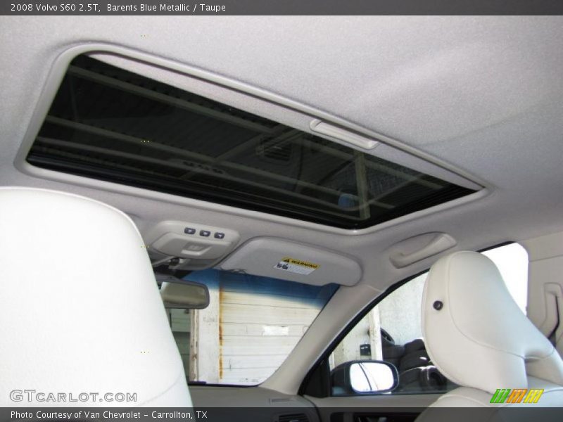 Barents Blue Metallic / Taupe 2008 Volvo S60 2.5T