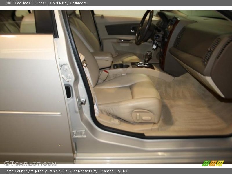 Gold Mist / Cashmere 2007 Cadillac CTS Sedan