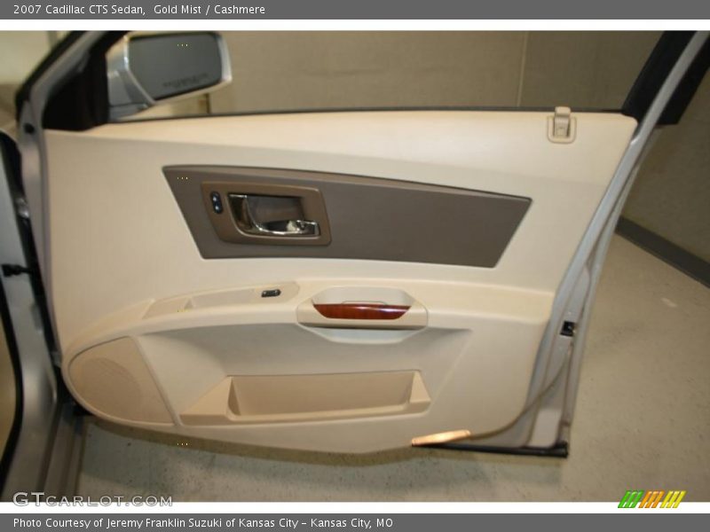 Gold Mist / Cashmere 2007 Cadillac CTS Sedan