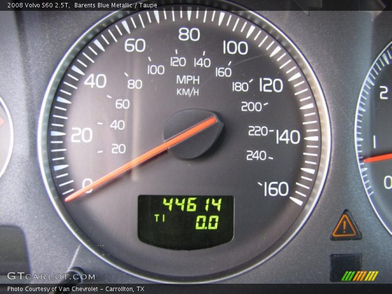 Barents Blue Metallic / Taupe 2008 Volvo S60 2.5T