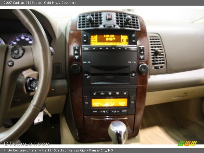Gold Mist / Cashmere 2007 Cadillac CTS Sedan