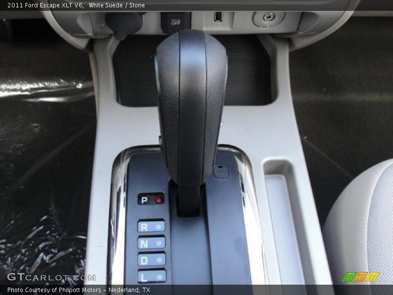 White Suede / Stone 2011 Ford Escape XLT V6