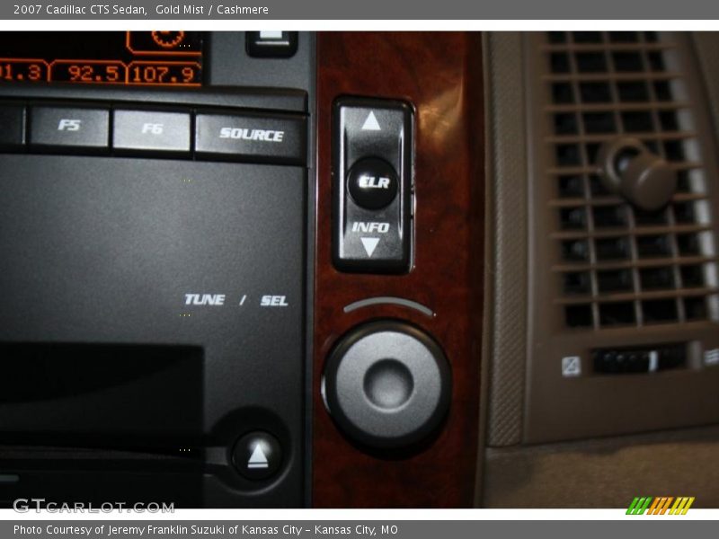 Gold Mist / Cashmere 2007 Cadillac CTS Sedan