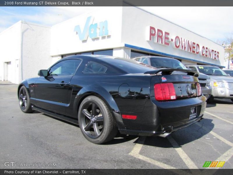 Black / Black 2008 Ford Mustang GT Deluxe Coupe