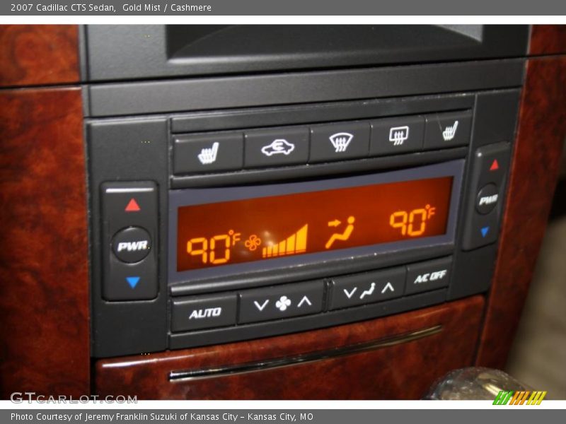 Gold Mist / Cashmere 2007 Cadillac CTS Sedan