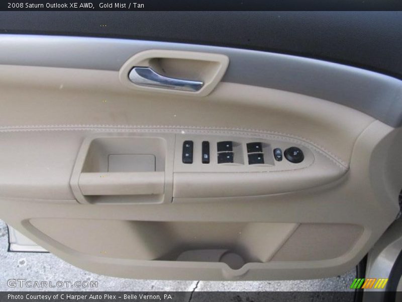 Gold Mist / Tan 2008 Saturn Outlook XE AWD