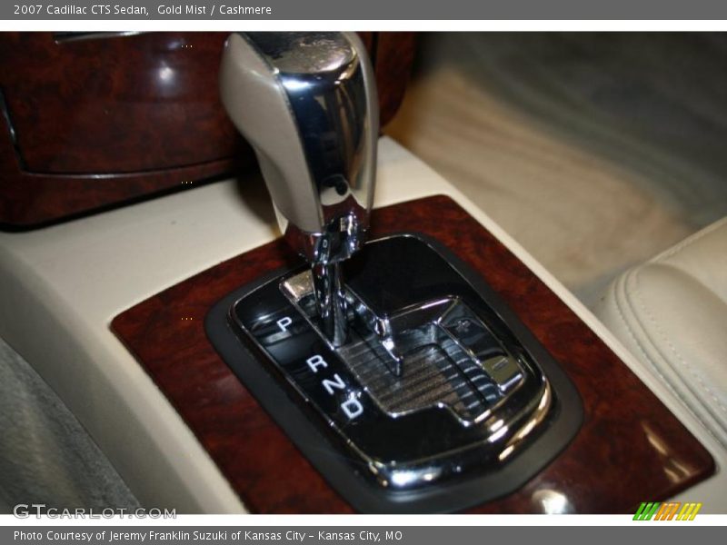 Gold Mist / Cashmere 2007 Cadillac CTS Sedan