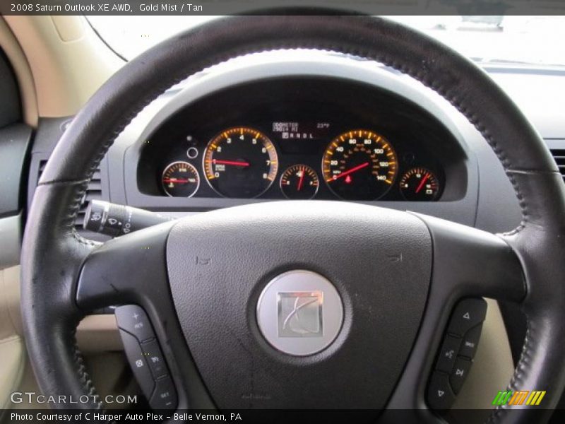Gold Mist / Tan 2008 Saturn Outlook XE AWD