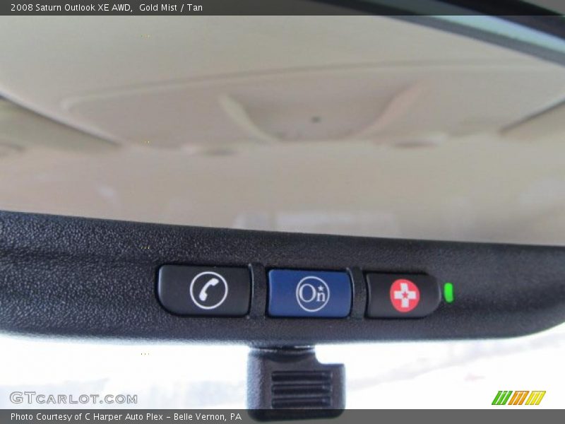 Gold Mist / Tan 2008 Saturn Outlook XE AWD