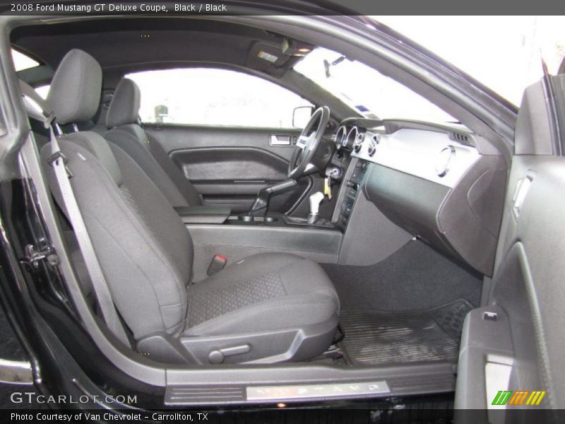  2008 Mustang GT Deluxe Coupe Black Interior