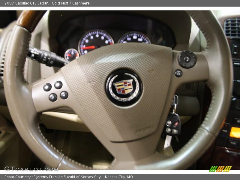 Gold Mist / Cashmere 2007 Cadillac CTS Sedan