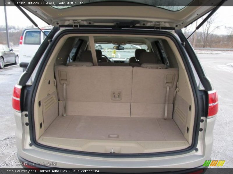  2008 Outlook XE AWD Trunk