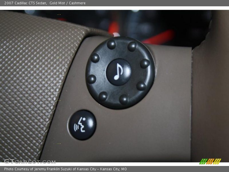Gold Mist / Cashmere 2007 Cadillac CTS Sedan