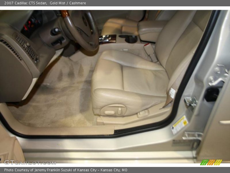 Gold Mist / Cashmere 2007 Cadillac CTS Sedan