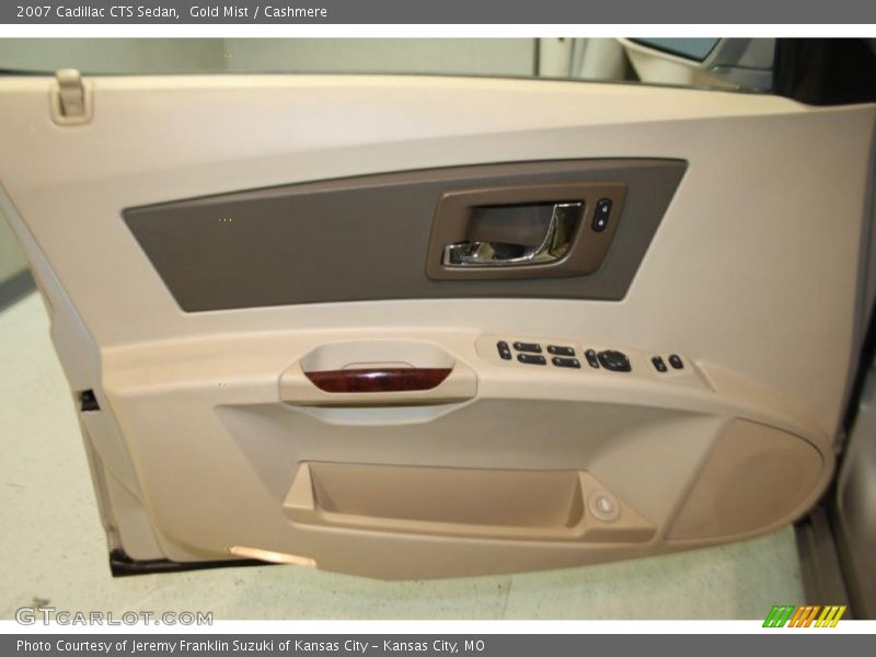 Gold Mist / Cashmere 2007 Cadillac CTS Sedan