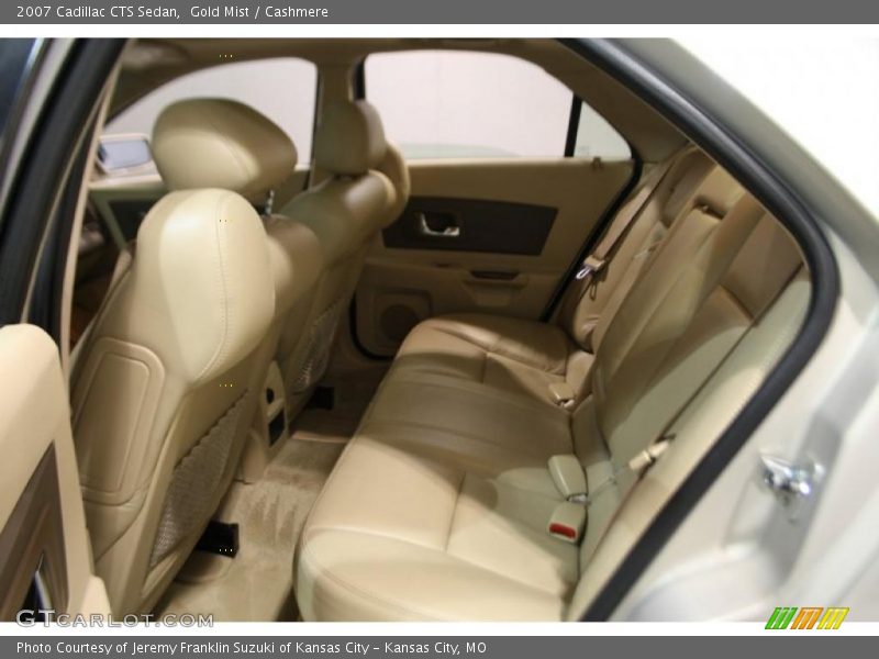 Gold Mist / Cashmere 2007 Cadillac CTS Sedan