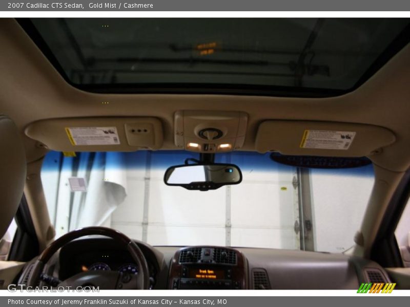 Gold Mist / Cashmere 2007 Cadillac CTS Sedan