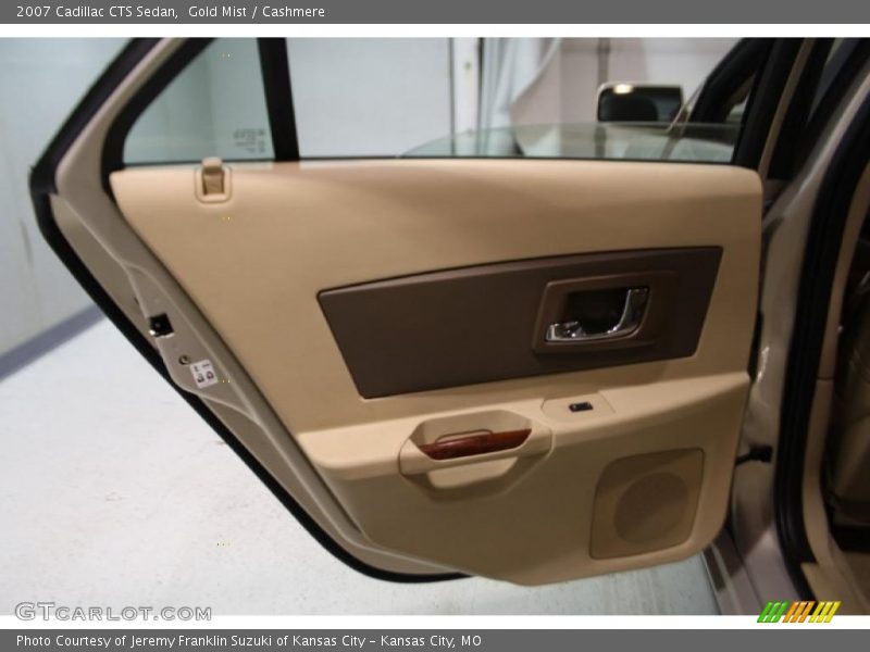 Gold Mist / Cashmere 2007 Cadillac CTS Sedan