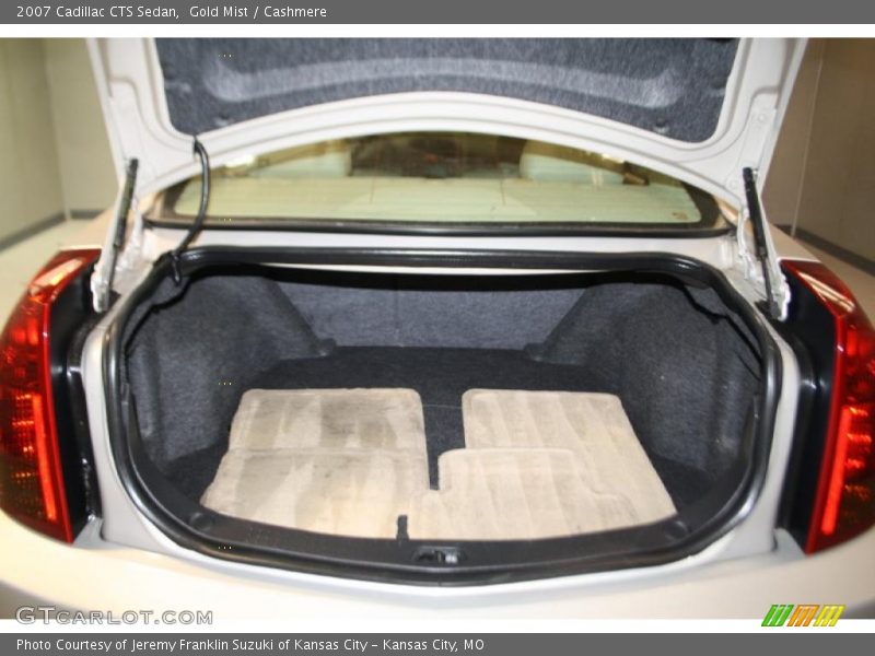 Gold Mist / Cashmere 2007 Cadillac CTS Sedan