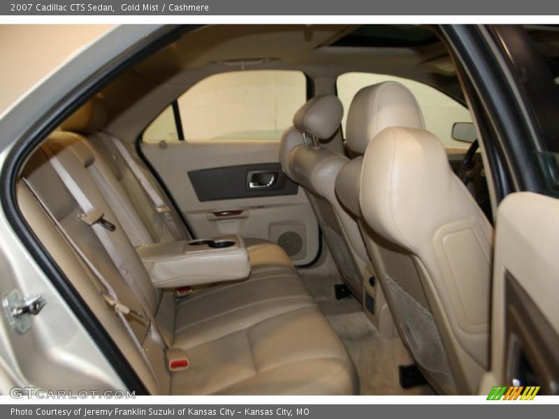 Gold Mist / Cashmere 2007 Cadillac CTS Sedan