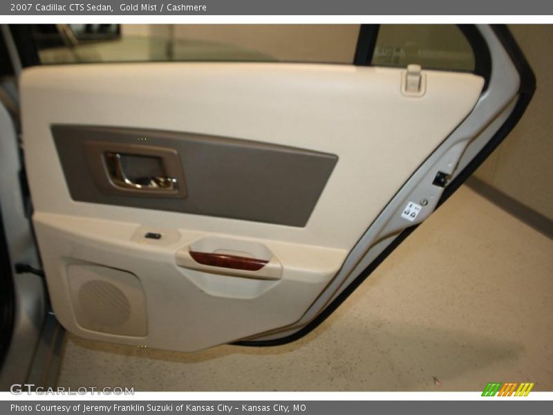 Gold Mist / Cashmere 2007 Cadillac CTS Sedan