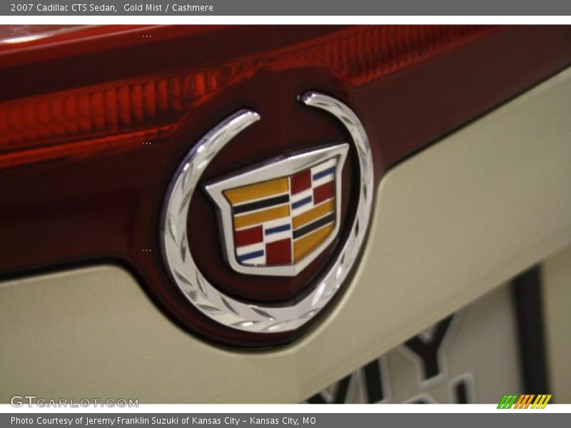 Gold Mist / Cashmere 2007 Cadillac CTS Sedan