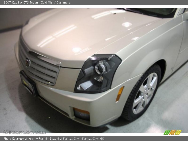 Gold Mist / Cashmere 2007 Cadillac CTS Sedan