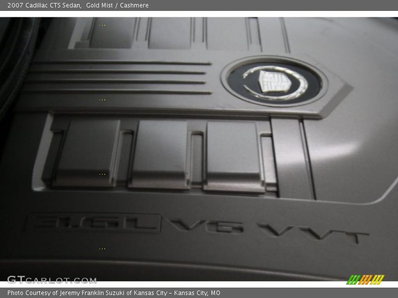 Gold Mist / Cashmere 2007 Cadillac CTS Sedan