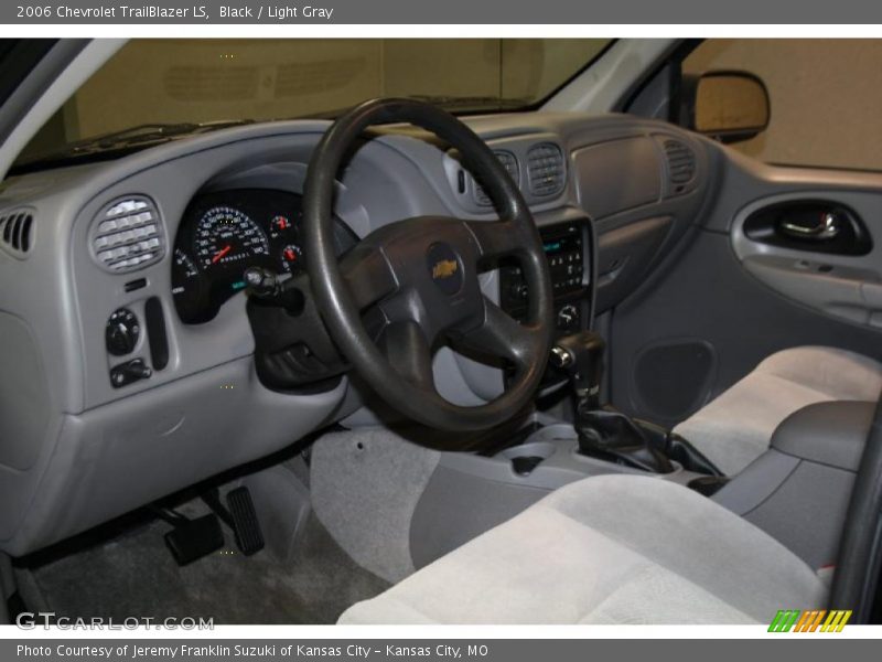 Black / Light Gray 2006 Chevrolet TrailBlazer LS
