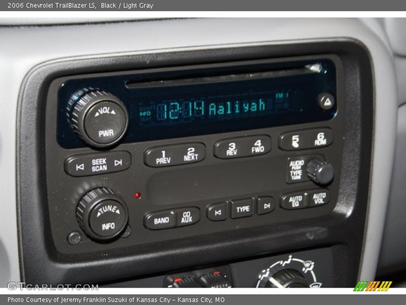 Black / Light Gray 2006 Chevrolet TrailBlazer LS