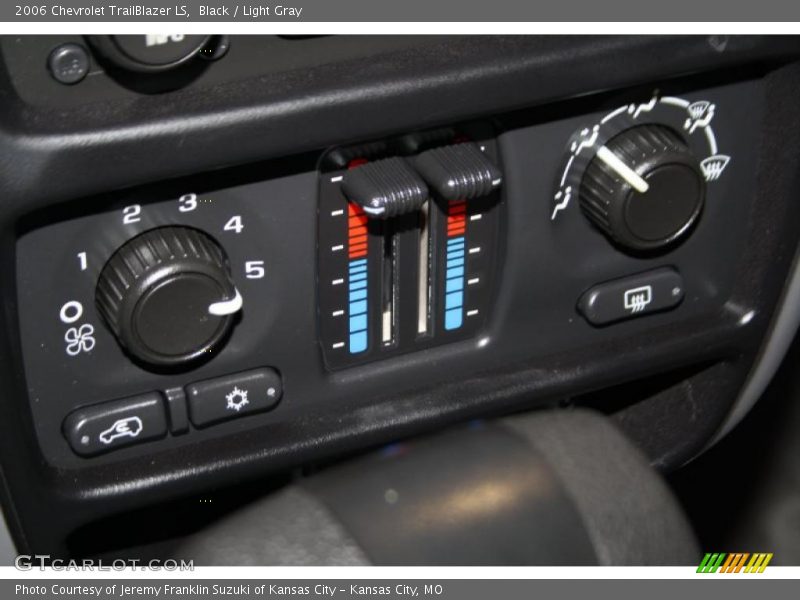 Black / Light Gray 2006 Chevrolet TrailBlazer LS