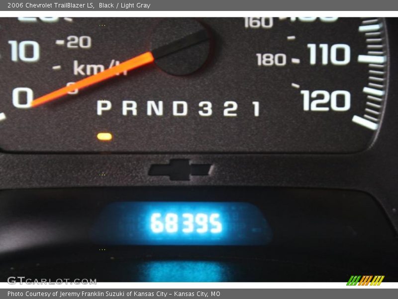 Black / Light Gray 2006 Chevrolet TrailBlazer LS