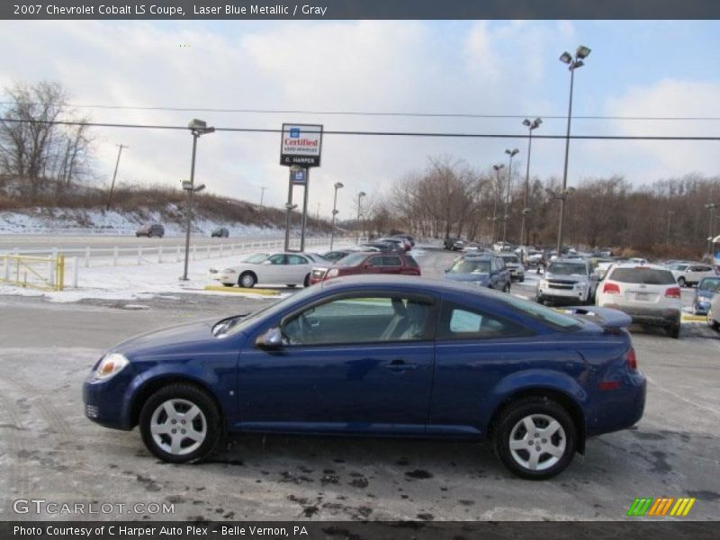 Laser Blue Metallic / Gray 2007 Chevrolet Cobalt LS Coupe