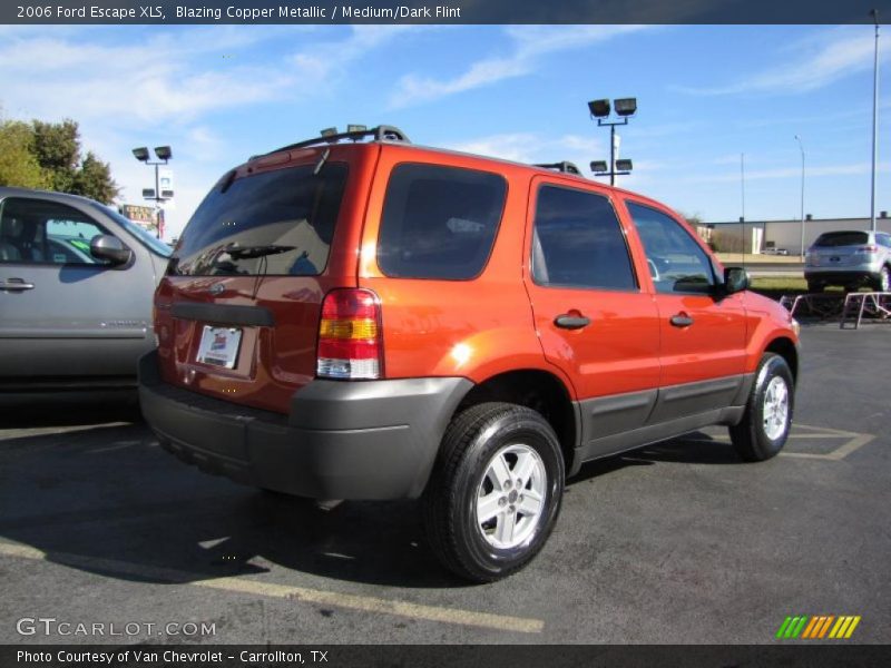 Blazing Copper Metallic / Medium/Dark Flint 2006 Ford Escape XLS
