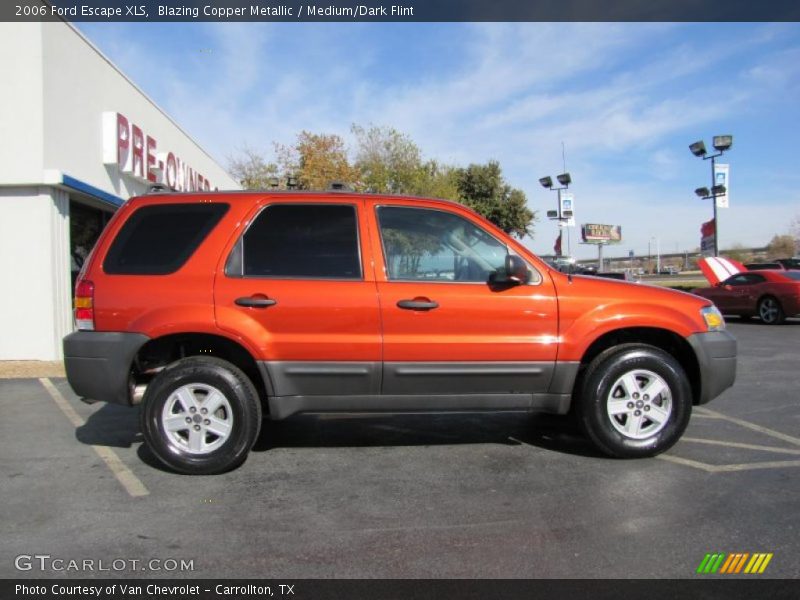 Blazing Copper Metallic / Medium/Dark Flint 2006 Ford Escape XLS
