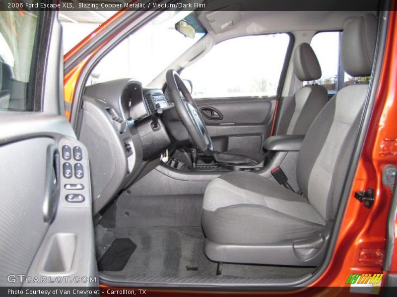 Blazing Copper Metallic / Medium/Dark Flint 2006 Ford Escape XLS