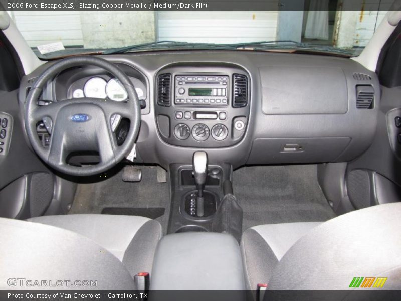 Blazing Copper Metallic / Medium/Dark Flint 2006 Ford Escape XLS