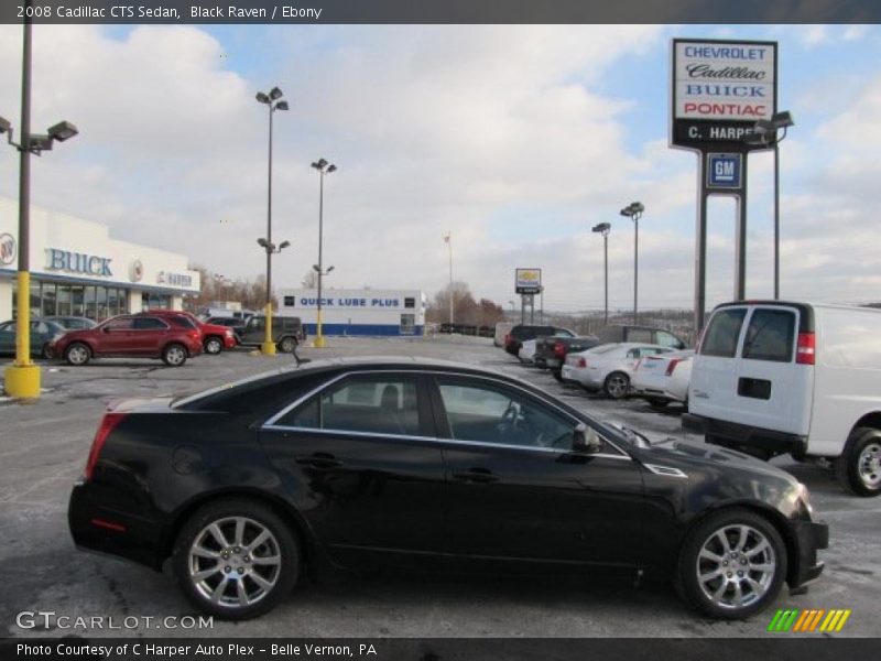 Black Raven / Ebony 2008 Cadillac CTS Sedan