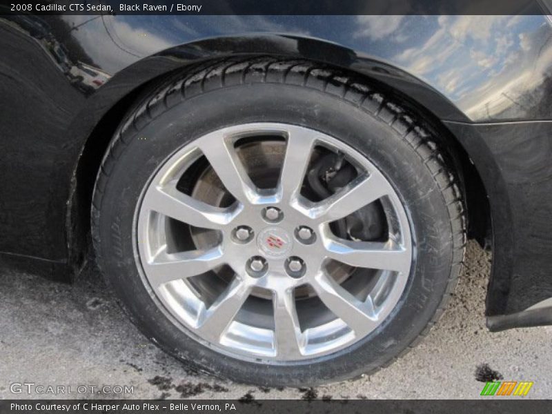 Black Raven / Ebony 2008 Cadillac CTS Sedan